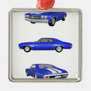 1970 Chevelle SS: Metalen Ornament