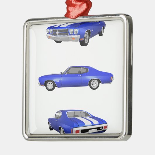 1970 Chevelle SS: Metalen Ornament (Links)