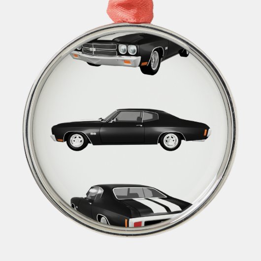 1970 Chevelle SS: Metalen Ornament (Voorkant)