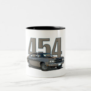 1970 Chevelle SS-mok koffie Tweekleurige Koffiemok
