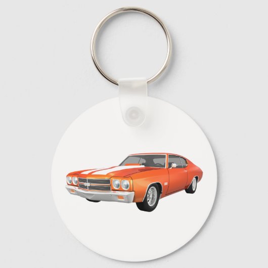 1970 Chevelle SS: Orange Finish: Sleutelhanger (Voorkant)