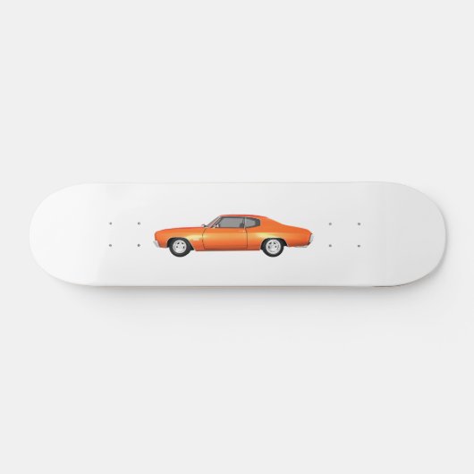 1970 Chevelle SS: Oranje finish: Skateboard (Horizontaal)