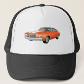 1970 Chevelle SS: Oranje finish: Trucker Pet (Voorkant)