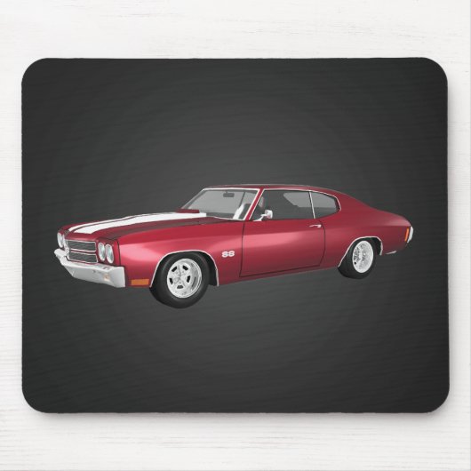 1970 Chevelle SS: Snoep Apple Finish: Mousepad Muismat (Voorkant)