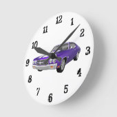 1970 Chevelle SS: Wall Clock Ronde Klok (Hoek)