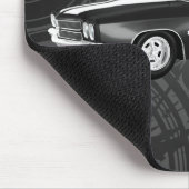 1970 Chevelle SS: Zwarte afwerking: Mousepad Muismat (Hoek)