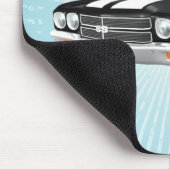1970 Chevelle SS: Zwarte afwerking: Mousepad Muismat (Hoek)