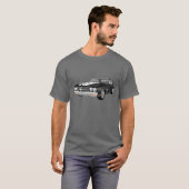 1970 Chevelle SS: Zwarte afwerking: T-shirt (Voorkant volledig)