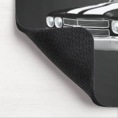 1970 Chevelle SS: zwarte finish: Mousepad Muismat (Hoek)