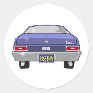 1970 Chevrolet Nova SS Ronde Sticker