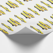 1970 Corvette: Gele afwerking: Cadeaupapier (Hoek)