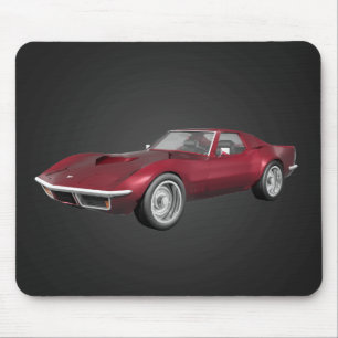 1970 Corvette: Snoep Apple Finish: Mousepad Muismat