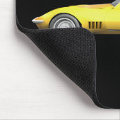 1970 Corvette Sportauto: Gele finish Muismat (Hoek)