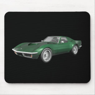 1970 Corvette Sportauto: Groene afwerking Muismat