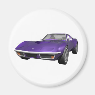 1970 Corvette Sportauto: Paarse afwerking: Magneet
