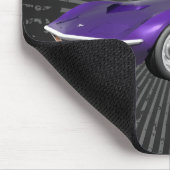 1970 Corvette Sportauto: Paarse finish: Mousepad Muismat (Hoek)