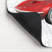 1970 Corvette Sportauto: Roodfinse: Mousepad Muismat (Hoek)