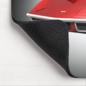 1970 Corvette Sportauto: Roodfinse: Mousepad Muismat (Hoek)