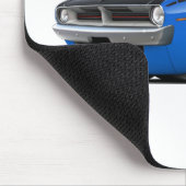 1970 Cuda AAR Blue Car Muismat (Hoek)