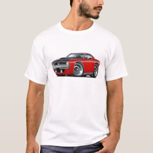 1970 Cuda AAR Red Car T-shirt