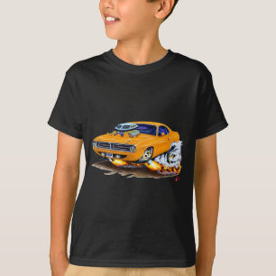 1970 Cuda Oranje auto T-shirt