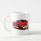 1970 Cuda Red Car Koffiemok (Links)