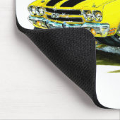 1970 de Vrachtwagen van de geel-Zwarte van Gr Muismat (Hoek)