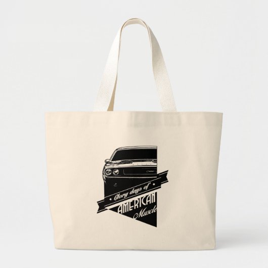 1970 Dodge Challenger American Glory Grote Tote Bag (Voorkant)