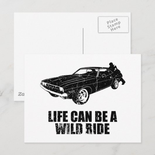 1970 Dodge Challenger Briefkaart (Voorkant / Achterkant)