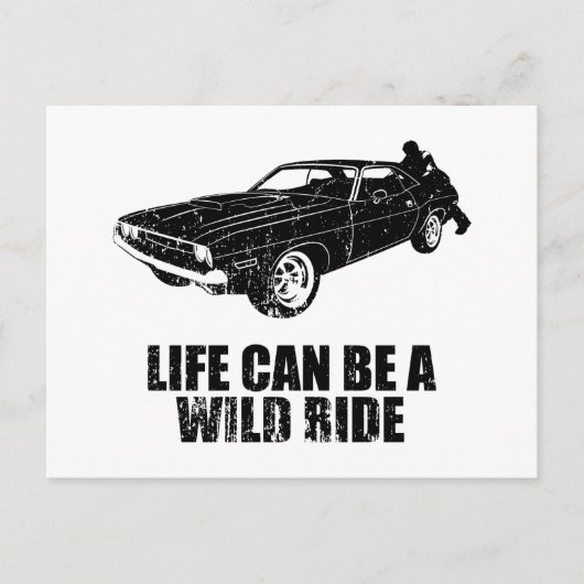 1970 Dodge Challenger Briefkaart (Voorkant)