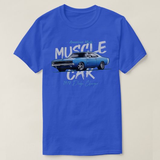 1970 Dodge Charger RT T-shirt (Design voorkant)
