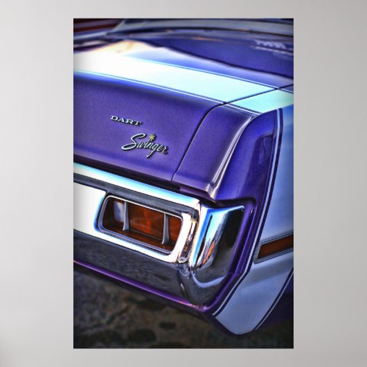 1970 Dodge Dart Swinger Poster (Voorkant)