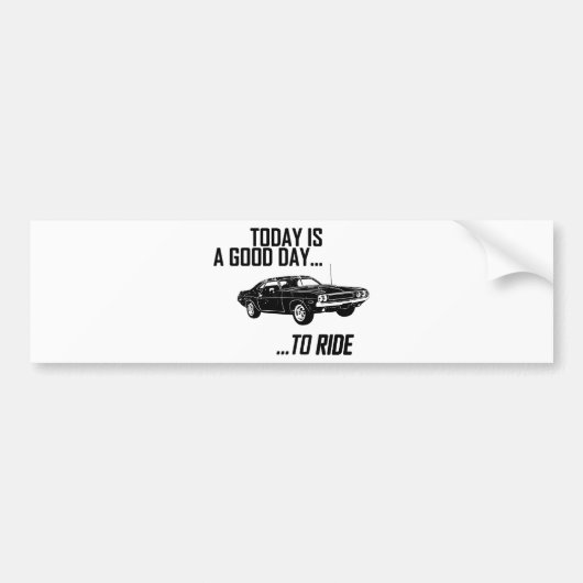 1970 Dodge Hemi Challenger Bumpersticker (Voorkant)