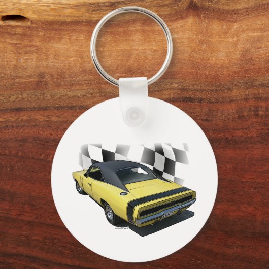 1970 Dodge-lader R/T Sleutelhanger (Voorkant)