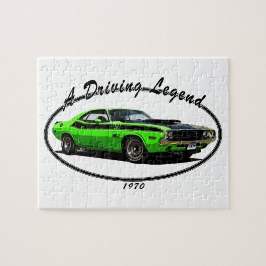 1970 DODGE-UITDAGING LEGPUZZEL (Horizontaal)