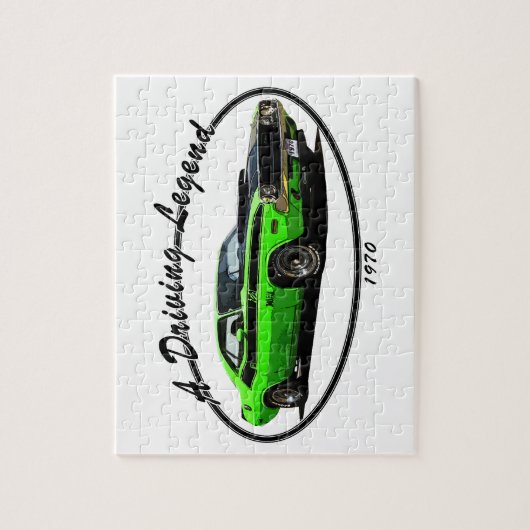 1970 DODGE-UITDAGING LEGPUZZEL (Verticaal)