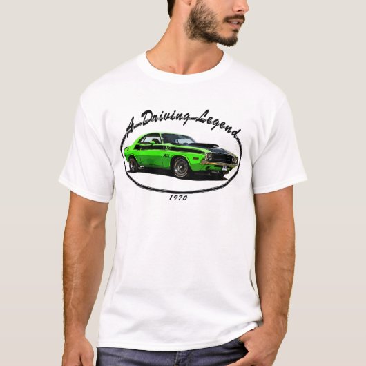 1970 DODGE-UITDAGING T-SHIRT (Voorkant)