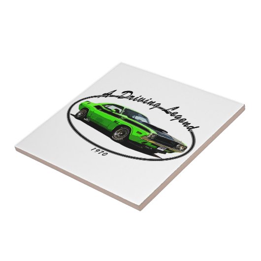 1970 DODGE-UITDAGING TEGELTJE (Zijkant)