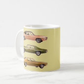 1970 Drie Spier Auto's Koffiemok (Voorkant links)
