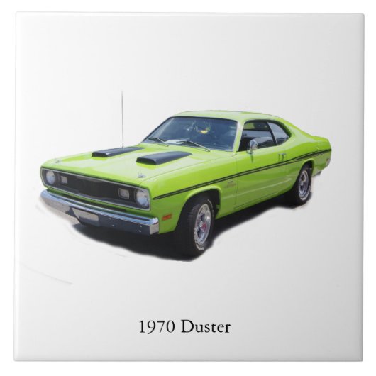1970 Duster-tegel Tegeltje (Voorkant)
