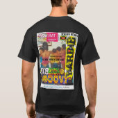 1970 ECHTE MANNEN SLOWDANCEN Basic Donkere T-Shirt (Achterkant)