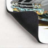 1970 El Camino Gray-Black Truck Muismat (Hoek)