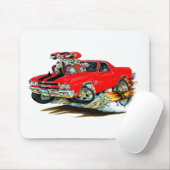 1970 El Camino Red-Black Truck Muismat (Met muis)