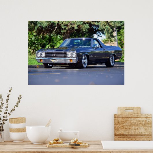 1970 El Camino SS 396 Poster (Keuken)