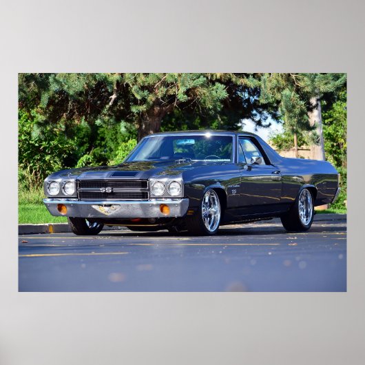 1970 El Camino SS 396 Poster (Voorkant)