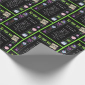 1970 Geboortejaar Trivia Cadeaupapier (Hoek)