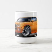 1970 GTO rechter Oranje auto Koffiemok (Center)