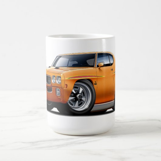 1970 GTO rechter Oranje auto Koffiemok (Center)