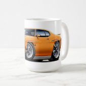 1970 GTO rechter Oranje auto Koffiemok (Voorkant rechts)