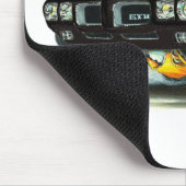 1970 GTO zwarte auto Muismat (Hoek)